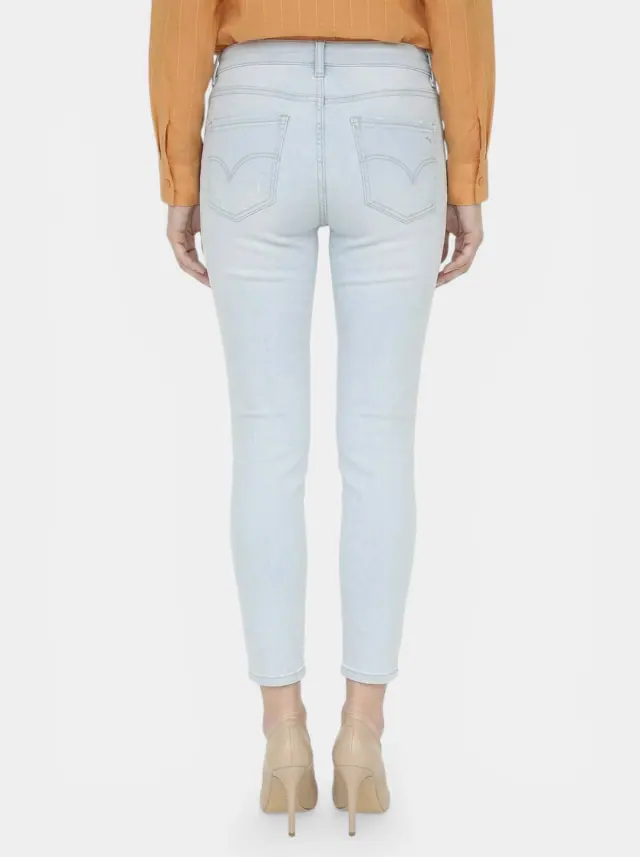Second denim apparel image for product merchandising