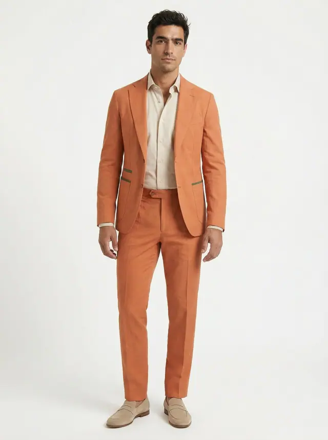 Suit product image for apparel category merchandising